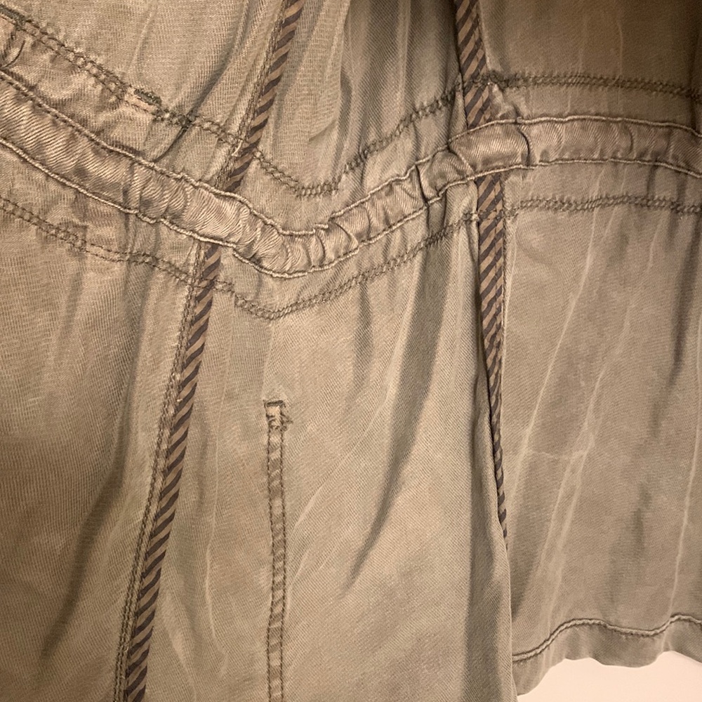Insulated Military Cargo Jacket Max Jeans Olive Green Utility Jacket - Picture 14 of 16